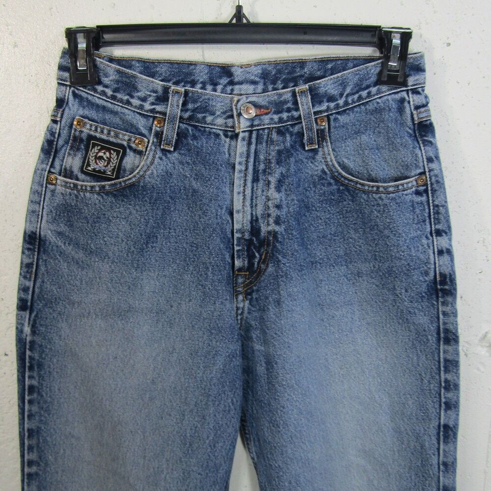 Cinch Men's Blue Denim Jeans Size 29x32 Regular Fit Distressed Workwear